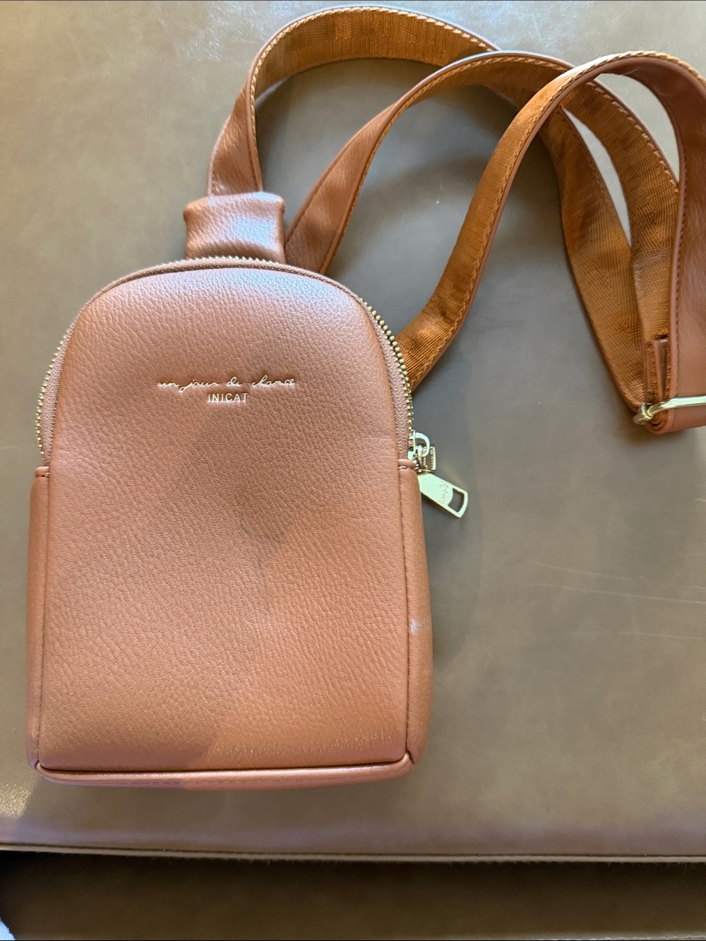 INICAT Crossbody Bag in Tan